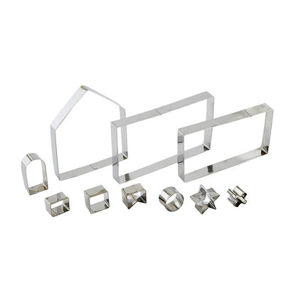 Gingerbread House Cookie Cutter Set Book Box - I'll be Home for Christmas