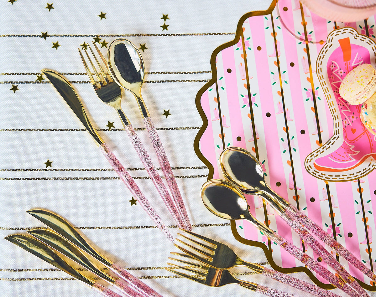 Glitter Utensil Set (30 count)
