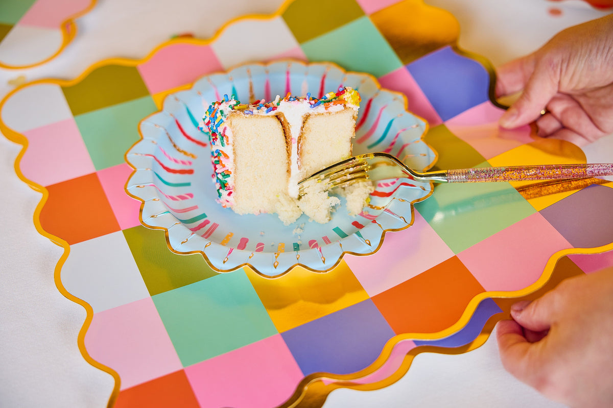 Birthday Candles Dessert Plates (10 count)