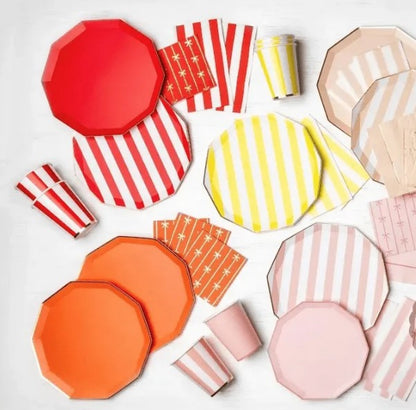 Sunkissed Orange Signature Bow Small Napkins