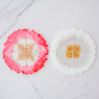 Holiday Resin Coasters Kit