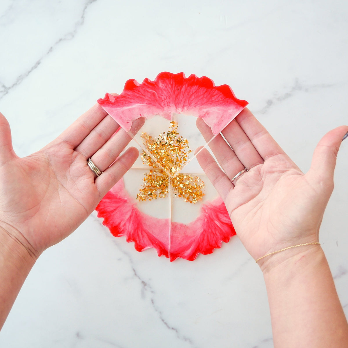 Holiday Resin Coasters Kit