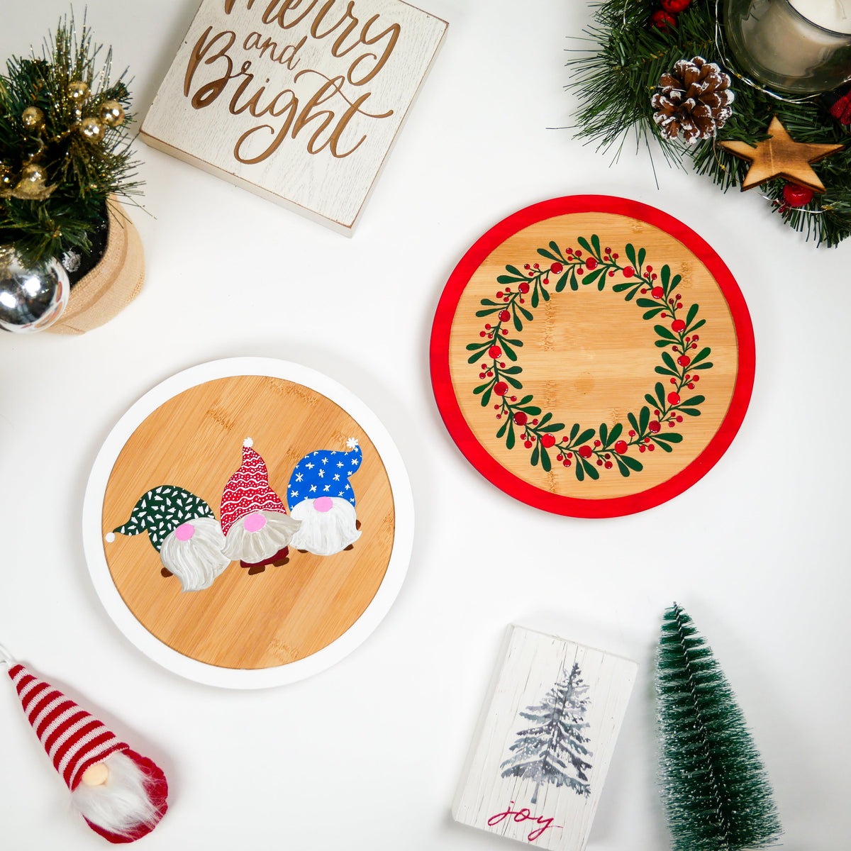 Holiday Bamboo Turntable Kit