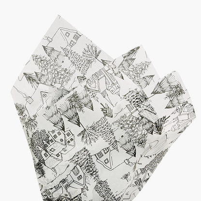 Winter Toile Tissue Paper 20x30"