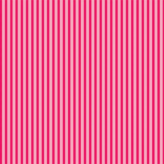 Pink & Red Stripe Tissue Paper, 20x30"