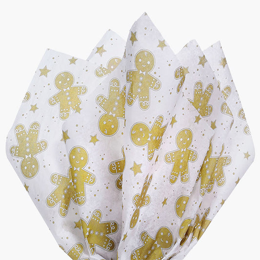 Gingerbread Tissue Paper, 20x30"