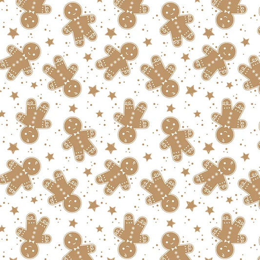 Gingerbread Tissue Paper, 20x30"