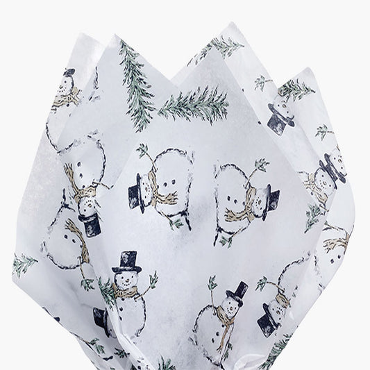 Snowman Tissue Paper, 20x30"
