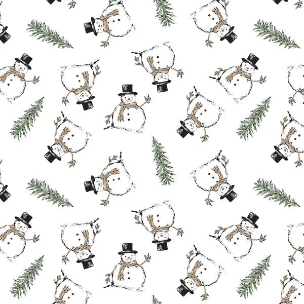 Snowman Tissue Paper, 20x30"