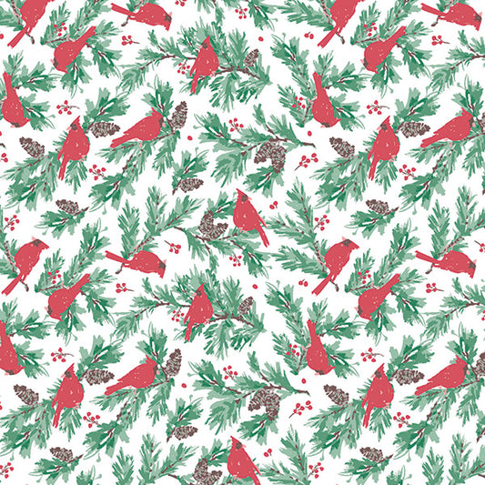 Christmas Cardinal Tissue Paper, 20x30"