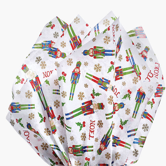 Nutcracker Noel Tissue Paper, 20x30"
