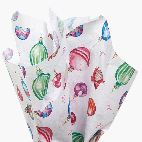 Painted Ornaments Tissue Paper, 20x30"