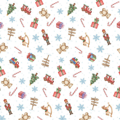Santa's Toy Shop Tissue Paper, 20x30"