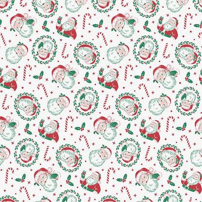 Twinkling Santa Tissue Paper, 20x30"