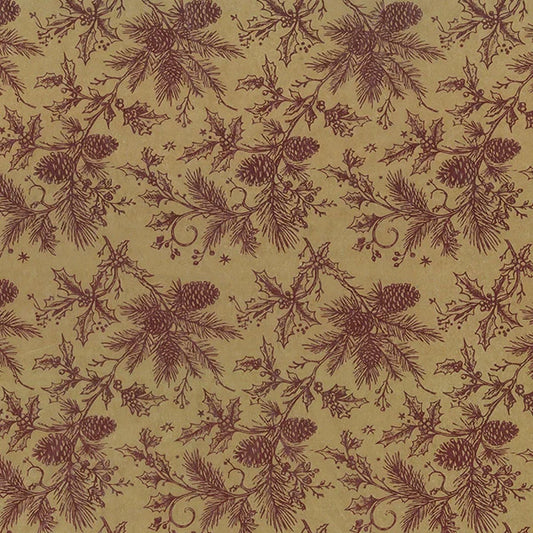 Winter Pine Kraft Tissue Paper, 20x30"