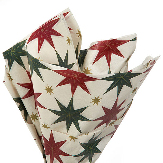 Retro Star Tissue Paper, 20x30"