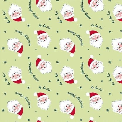 Cheerful Santa Tissue Paper 20x30"