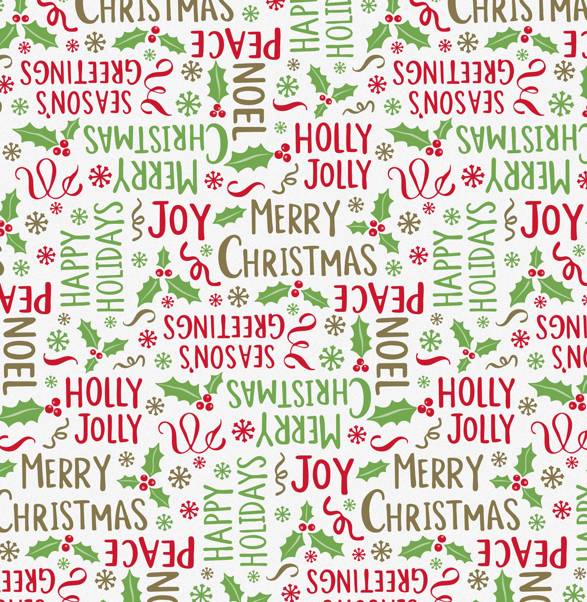 Holiday Wishes Tissue Paper, 20x30"