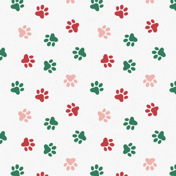 Christmas Paws Tissue Paper 20x30"