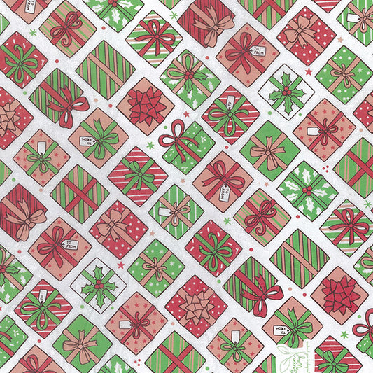 Christmas Presents Tissue Paper, 20x30"