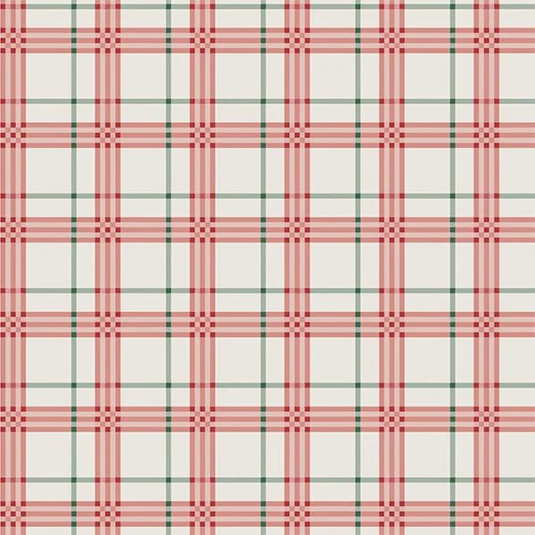 Cozy Cabin Plaid Tissue Paper, 20x30"