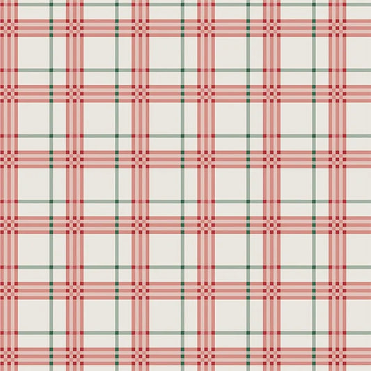 Cozy Cabin Plaid Tissue Paper, 20x30"