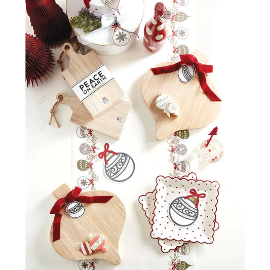 Paper Table Runner - Ornaments