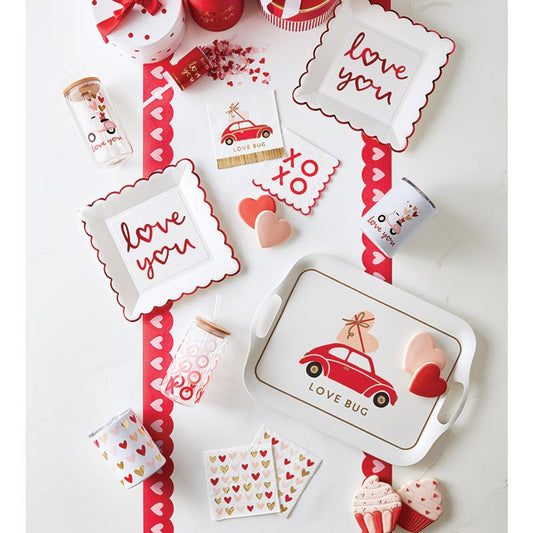 Table Runner - Hearts