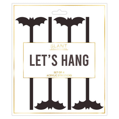 Acrylic Stir Sticks - Bat