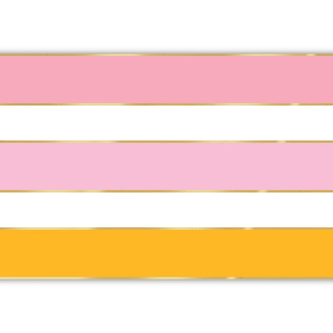 Paper Table Runner - Cabana Stripe