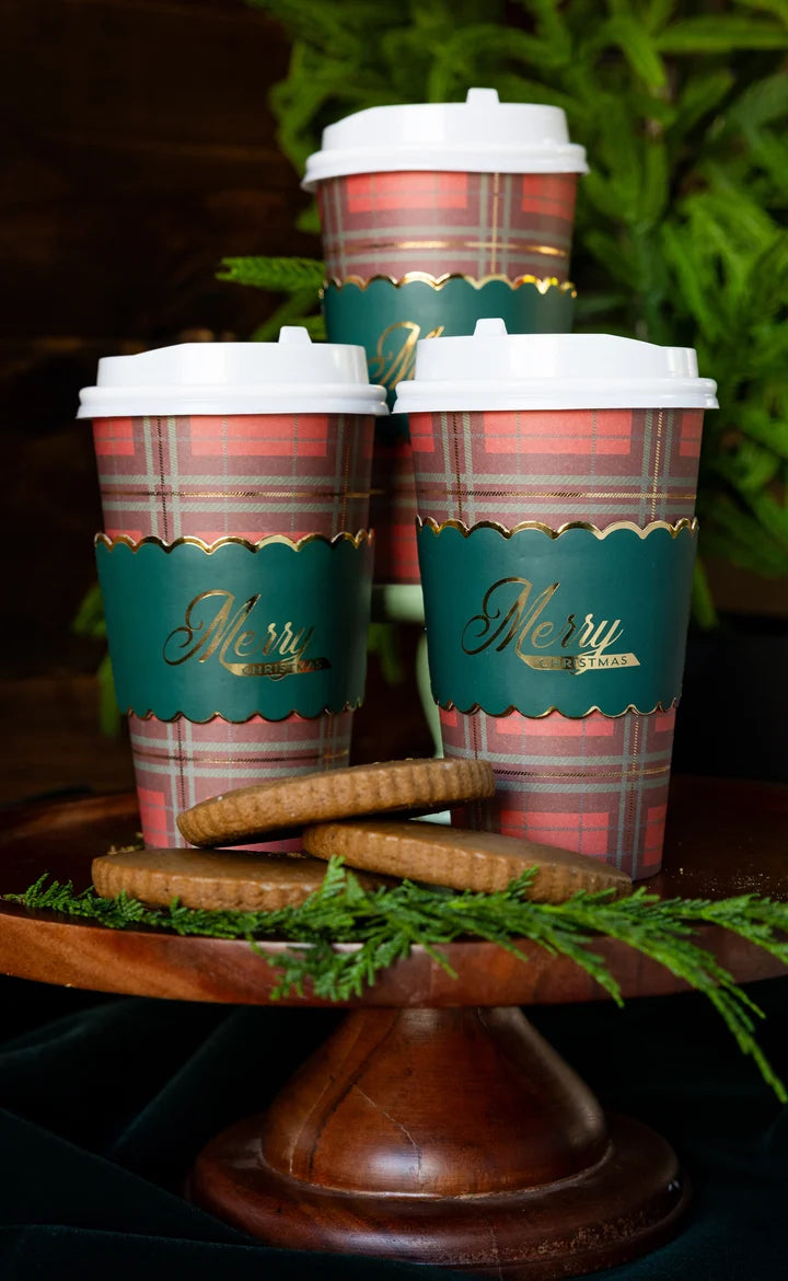 Plaid To Go Cup