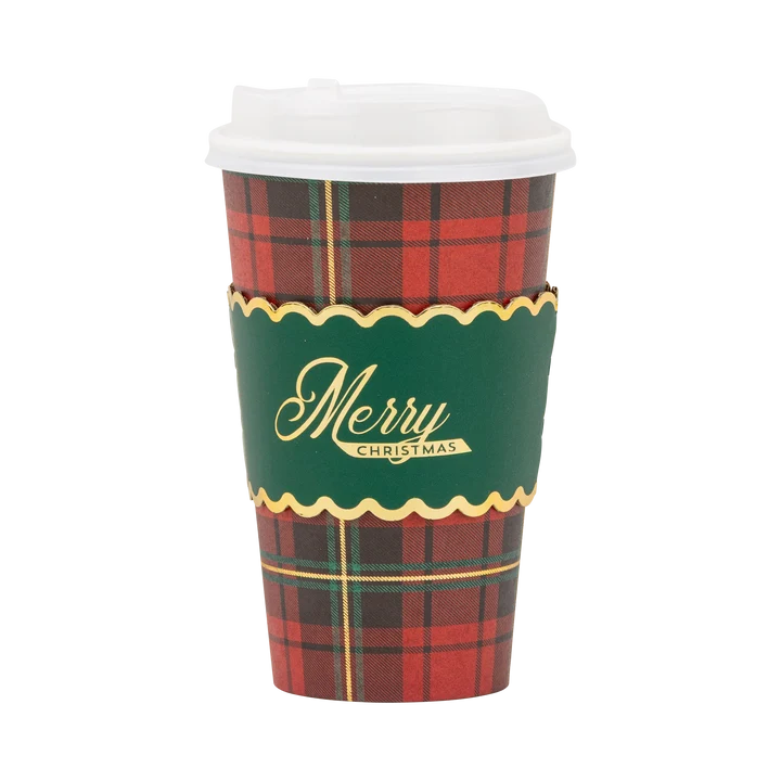 Plaid To Go Cup