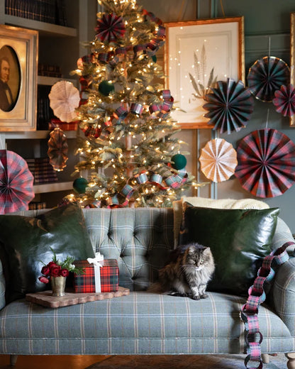 Plaid Paper Chain