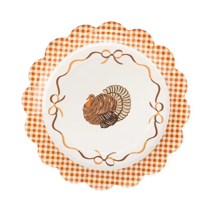 Turkey 9" Paper Plate (8ct)