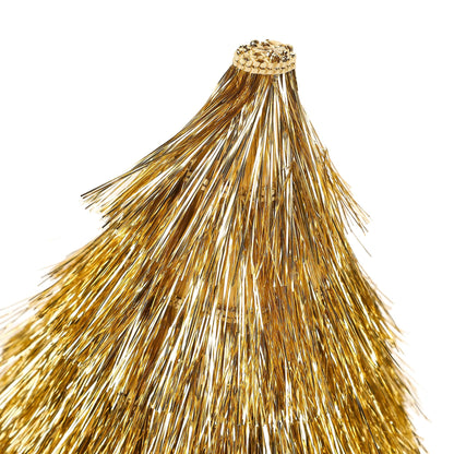 Mini Gold Fringe Party Hats (set of 4)