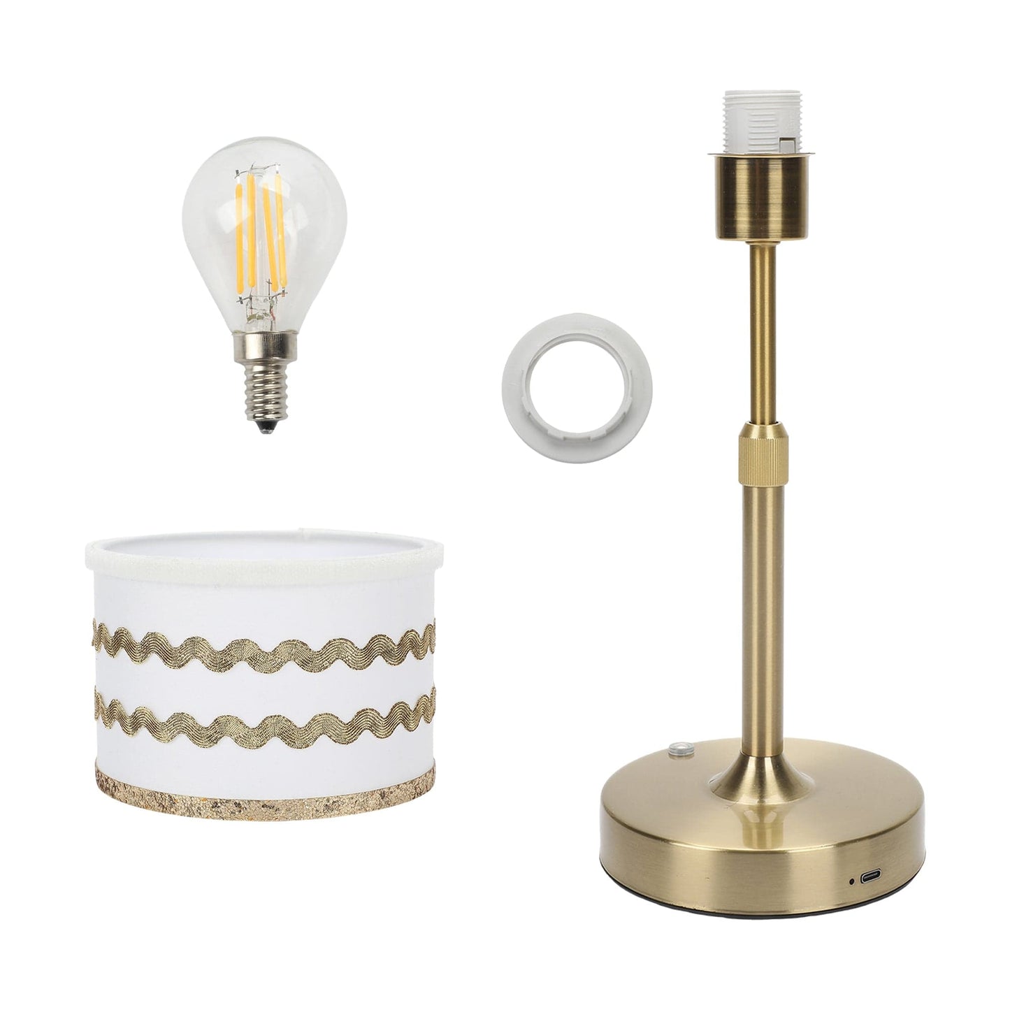 Birthday Cake Rechargeable LED Table Lamp