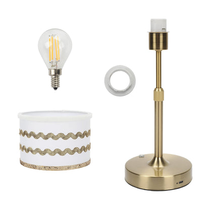 Birthday Cake Rechargeable LED Table Lamp