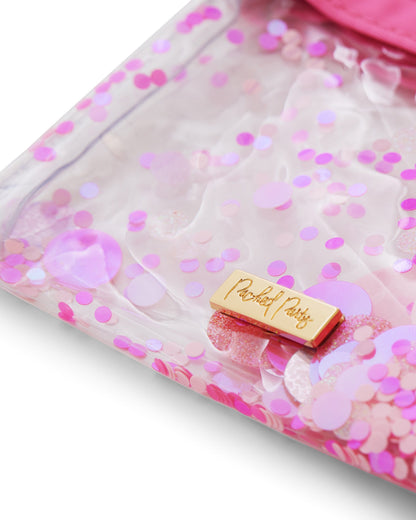 Spirit Squad Confetti Keychain Wallet