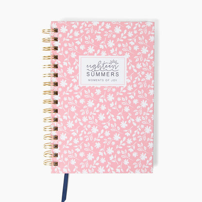 Pink Floral Moments of Joy Journal