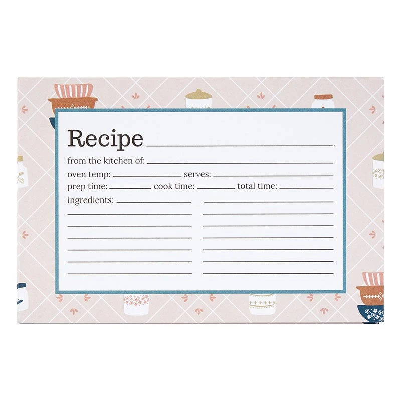 Vintage Bakeware Recipe Cards