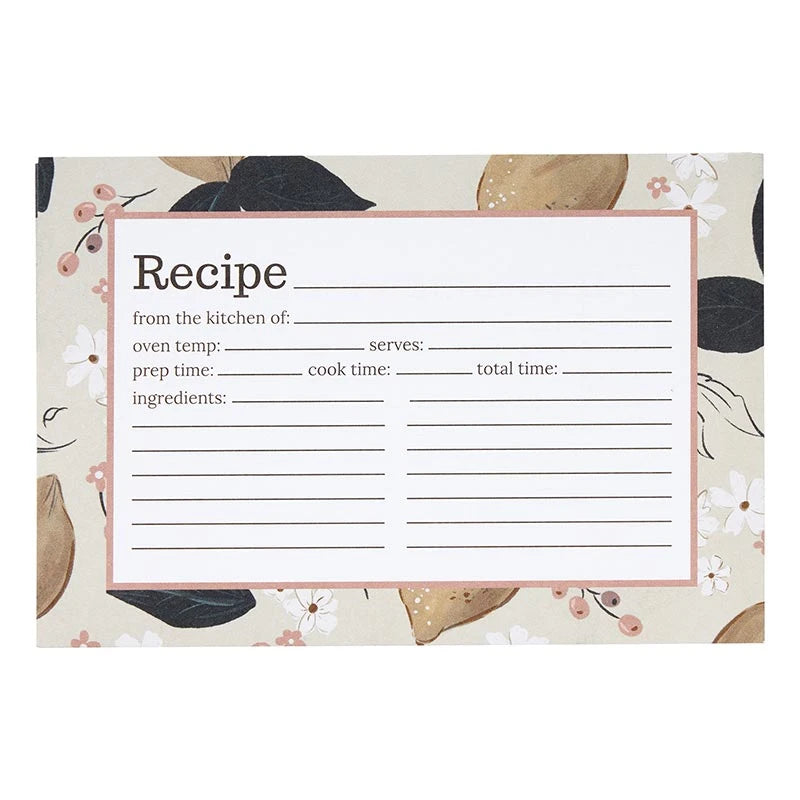 LILY&VAL LEMONS Recipe Cards