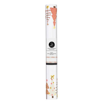 Paper Table Runner - Blush Trees