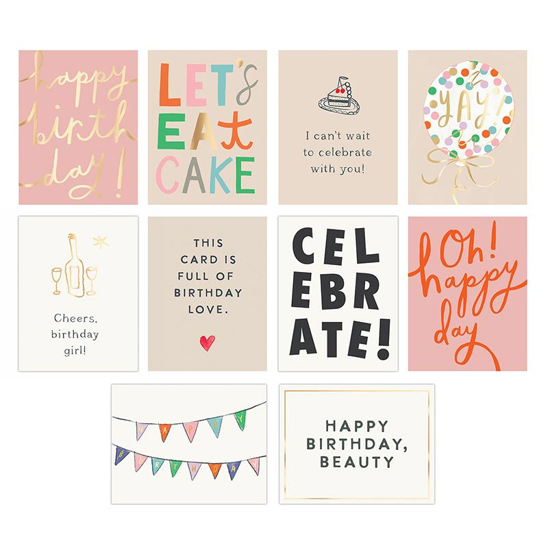 Birthday Boxed Greeting Cards