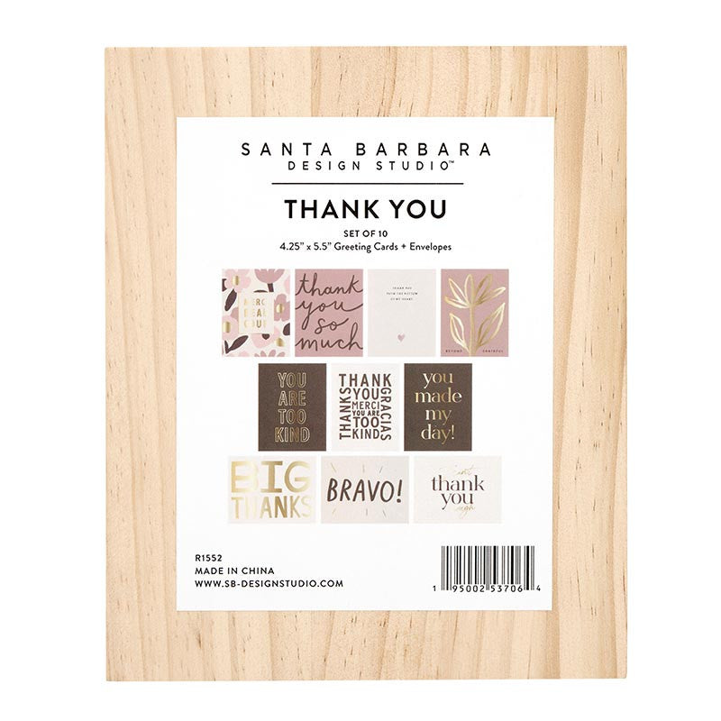 Thank You Boxed Greeting Cards