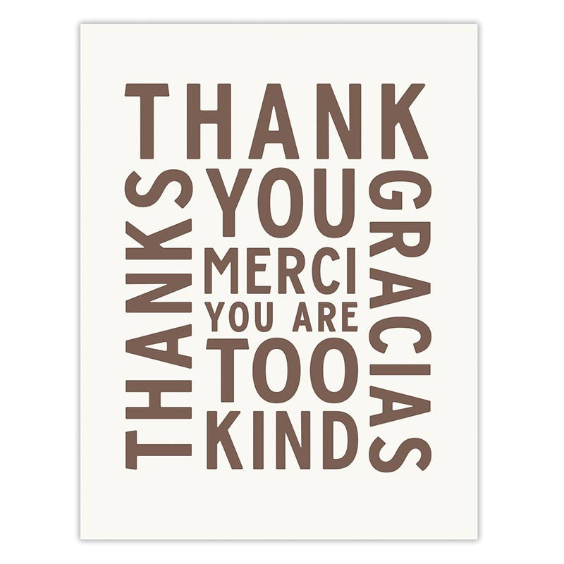 Thank You Boxed Greeting Cards