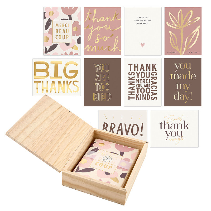 Thank You Boxed Greeting Cards