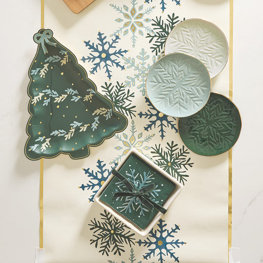 Die-Cut Tree Paper Plates - Tree