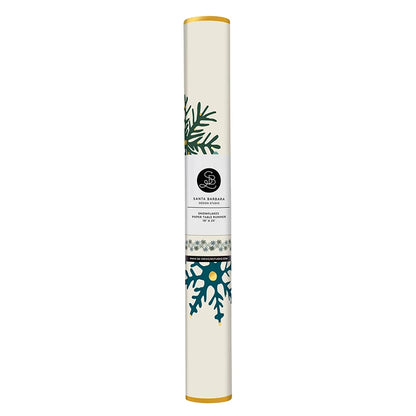 Paper Table Runner - Blue Snowflakes