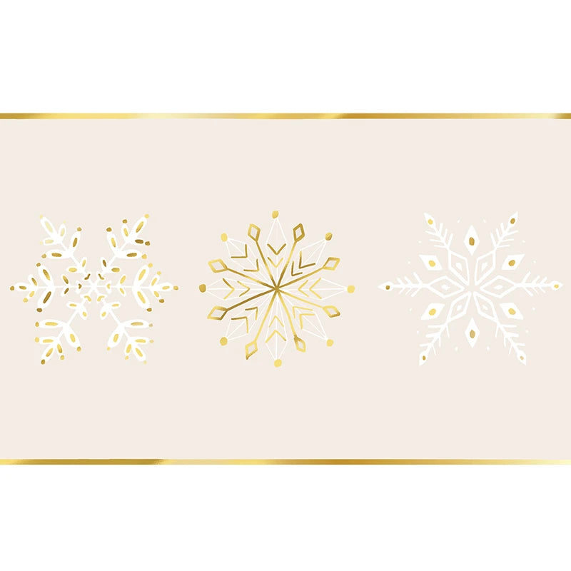 Paper Table Runner - Snowflakes