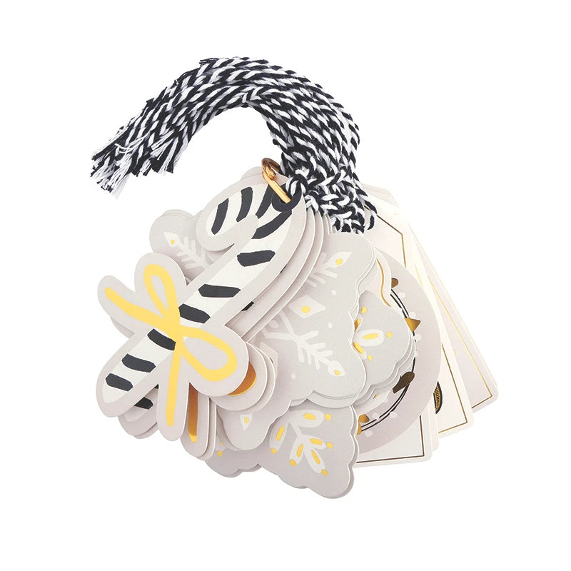 Gift Tag Book - Winter White
